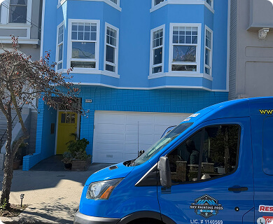 Exterior painting in san francisco